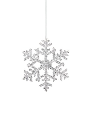 首图 - 点击放大 - SHISHI - Glitter snowflake Christmas ornament
