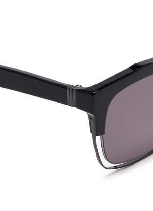细节 - 点击放大 - HAZE COLLECTION - 'Buzz' wire rim sunglasses