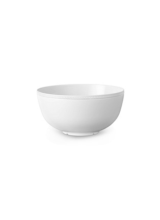 首图 –点击放大 - L'OBJET - SOIE TRESSÉE 陶瓷碗 — 白色
