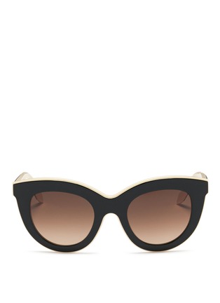 首图 - 点击放大 - VICTORIA BECKHAM - Layered Cat层次猫眼太阳眼镜