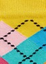细节 - 点击放大 - HAPPY SOCKS - 方格图案拼色儿童袜套装