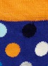 细节 - 点击放大 - HAPPY SOCKS - 波点条纹图案拼色儿童袜套装