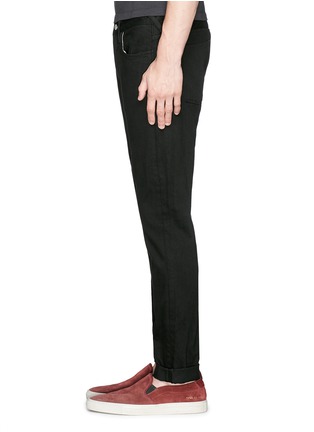 细节 - 点击放大 - PS PAUL SMITH - Stretch cotton slim fit jeans