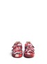 模特示范图 - 点击放大 - AKID KIDS - AXEL儿童款拼色迷彩运动鞋