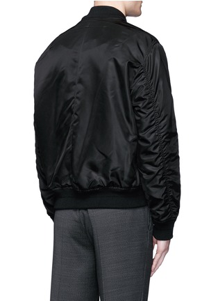 背面 - 点击放大 - GIVENCHY - 夹棉缎面飞行员夹克