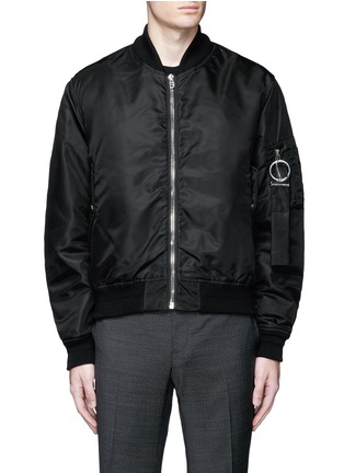 首图 - 点击放大 - GIVENCHY - 夹棉缎面飞行员夹克