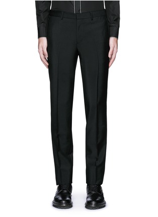 首图 - 点击放大 - GIVENCHY - 链条装饰羊毛混马海毛长裤