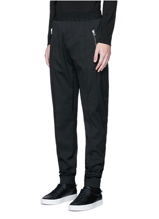 正面 -点击放大 - GIVENCHY - 压褶混羊毛休闲裤