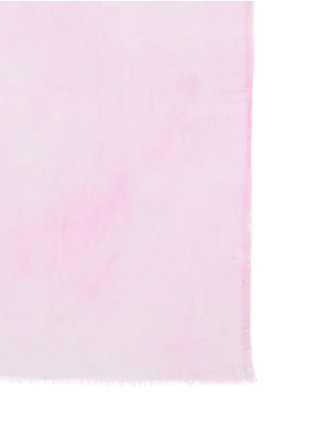 细节 - 点击放大 - FRANCO FERRARI - 须边莫代尔混丝围巾