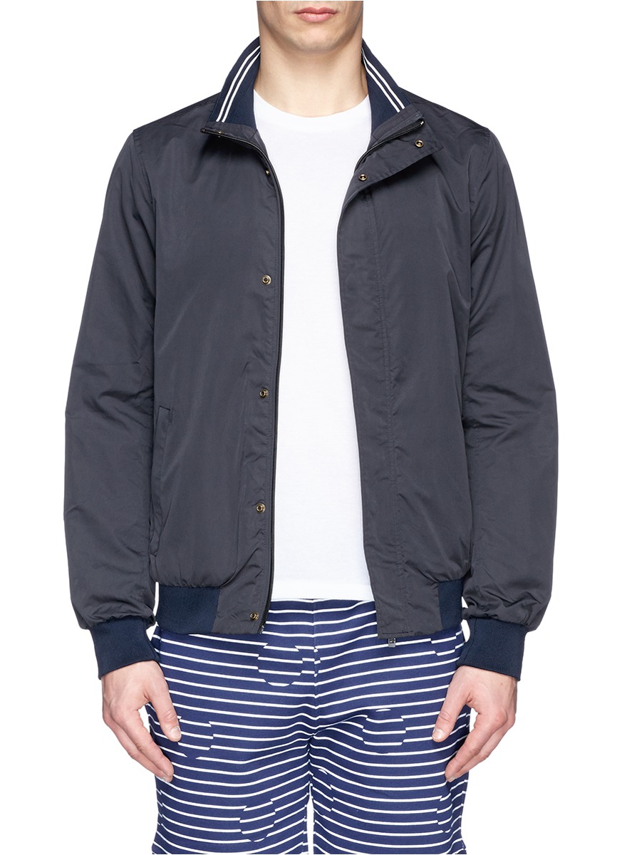 scotch & soda - 纯色外套 | 灰色 休闲夹克 夹克 | 男装 | lane