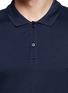 细节 - 点击放大 - FAÇONNABLE - Logo embroidery cotton piqué polo shirt