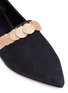 细节 - 点击放大 - STELLA LUNA - Anatolia金币缀饰绒面真皮乐福鞋