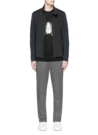 模特儿示范图 - 点击放大 - LANVIN - 蜘蛛图案纯棉T恤