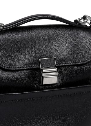 细节 - 点击放大 - PROENZA SCHOULER - KENT迷你荔枝纹皮两用包