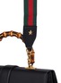  - GUCCI - DIONYSUS拼色条纹真皮竹柄手提包