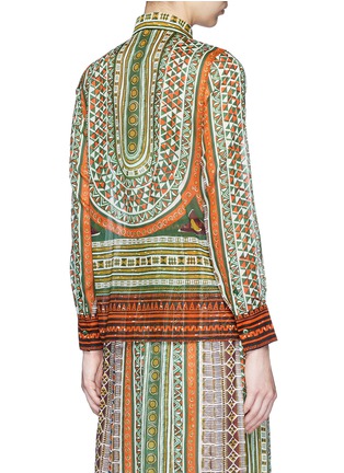 背面 - 点击放大 - VALENTINO GARAVANI - 部落印花纯棉衬衫