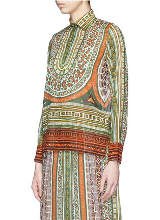 正面 -点击放大 - VALENTINO GARAVANI - 部落印花纯棉衬衫