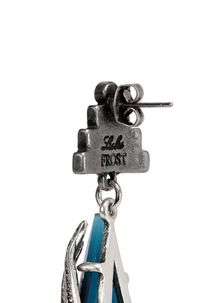 背面 - 点击放大 - LULU FROST - 玻璃仿水晶垂坠耳环