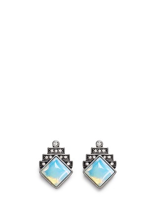 首图 - 点击放大 - LULU FROST - 拱形仿宝石耳钉