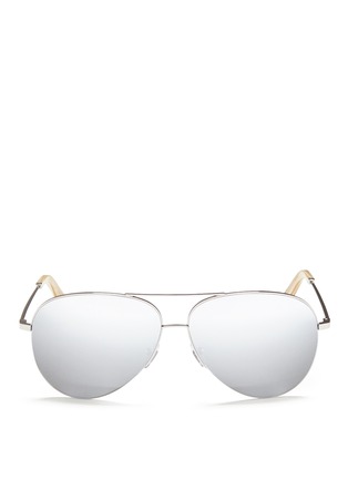 首图 - 点击放大 - VICTORIA BECKHAM - CLASSIC VICTORIA金属半框飞行员太阳眼镜