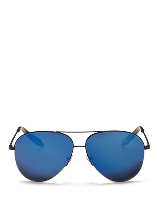 首图 - 点击放大 - VICTORIA BECKHAM - CLASSIC VICTORIA金属半框飞行员太阳眼镜