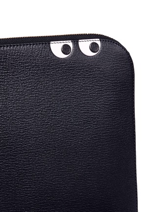 细节 - 点击放大 - ANYA HINDMARCH - 'Eyes' leather document case