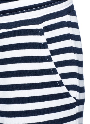 细节 - 点击放大 - THE UPSIDE - The Como条纹运动裤