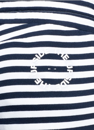 细节 - 点击放大 - THE UPSIDE - The Como条纹运动裤