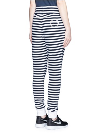 背面 - 点击放大 - THE UPSIDE - The Como条纹运动裤