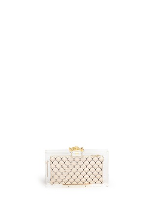 背面 - 点击放大 - CHARLOTTE OLYMPIA - 深海透明手包