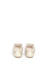 背面 - 点击放大 - STUART WEITZMAN - FANNIE儿童款蝴蝶结珠饰平底鞋