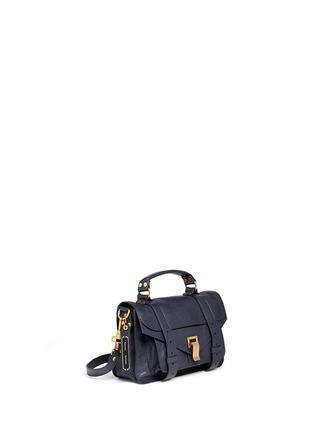 正面 - 点击放大 - PROENZA SCHOULER - 'PS1' tiny leather satchel