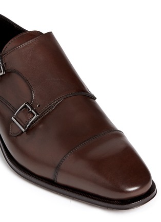 细节 - 点击放大 - CANALI - 搭扣皮鞋