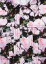 细节 - 点击放大 - GIVENCHY - 花卉图案牛仔夹克
