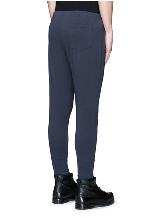 背面 - 点击放大 - DRIES VAN NOTEN - 做旧感纯棉抽绳紧身裤