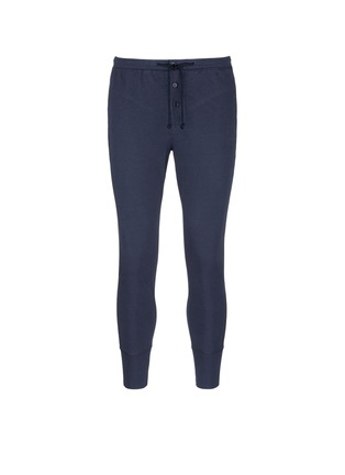 首图 - 点击放大 - DRIES VAN NOTEN - 做旧感纯棉抽绳紧身裤