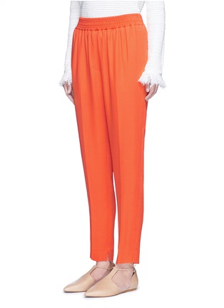 正面 -点击放大 - 3.1 PHILLIP LIM - 单色绉绸长裤