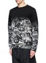 正面 - 点击放大 - MARCELO BURLON - 渐变蛇纹纯棉卫衣