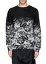 首图 - 点击放大 - MARCELO BURLON - 渐变蛇纹纯棉卫衣