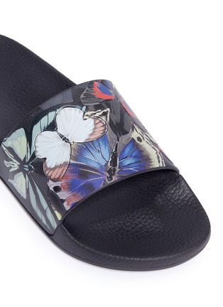 细节 - 点击放大 - VALENTINO GARAVANI - CAMUBUTTERFLY蝴蝶印花凉拖