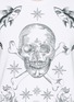 细节 - 点击放大 - ALEXANDER MCQUEEN - 骷髅头纹身刺绣纯棉卫衣