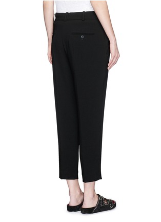 背面 - 点击放大 - ISABEL MARANT - 绉绸收窄裤腿九分裤