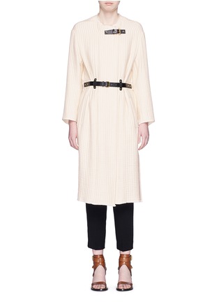 首图 - 点击放大 - ISABEL MARANT - 牛皮搭带纯棉绗缝大衣