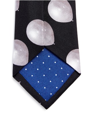 细节 - 点击放大 - PAUL SMITH - 气球图案真丝领带