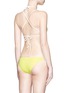 背面 - 点击放大 - SOLID & STRIPED - LILY拼色系带比基尼泳裤