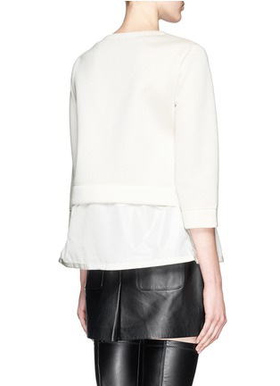 背面 - 点击放大 - MONCLER - 拼接下摆上衣