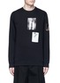 首图 - 点击放大 首图 - 点击放大 - GIVENCHY - 国旗植物图案拼贴纯棉卫衣