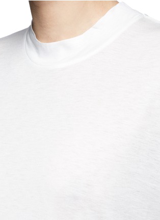 细节 - 点击放大 - T BY ALEXANDER WANG - 单色落肩袖T恤