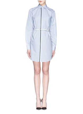 首图 - 点击放大 - VICTORIA BECKHAM - Stripe cotton shirt dress