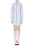 首图 - 点击放大 - VICTORIA BECKHAM - Stripe cotton shirt dress